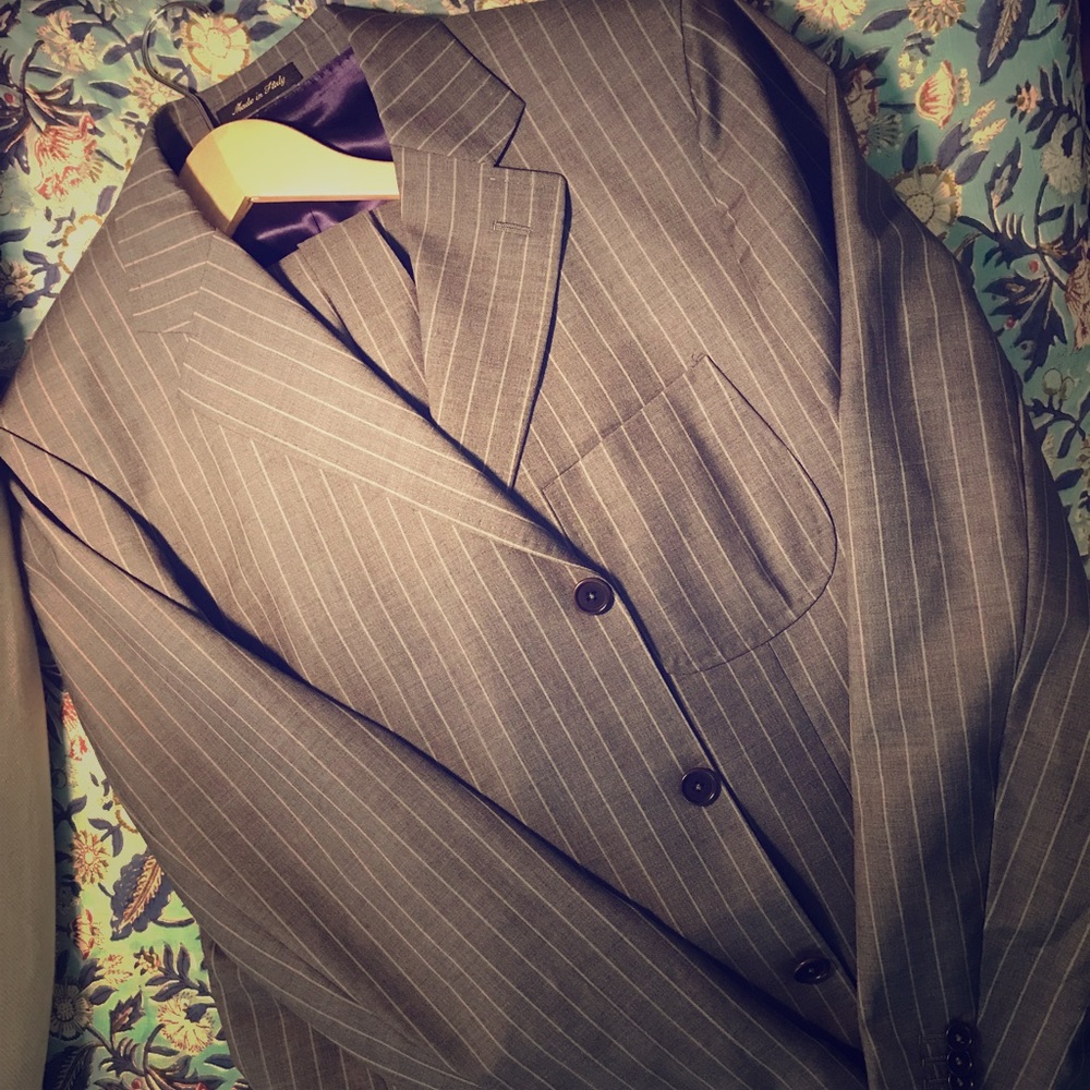 Kuhlman Pinstripe Grey Suit